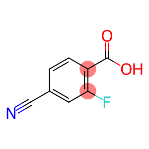 o-fluoro-4-cyanobenzoic acid