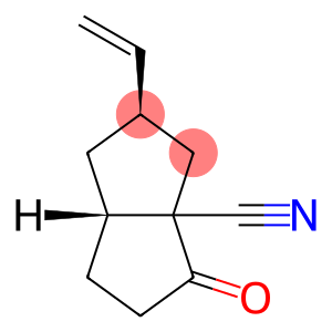 3a(1H)-Pentalenecarbonitrile,2-ethenylhexahydro-4-oxo-,(2-alpha-,3a-alpha-,6a-alpha-)-(9CI)