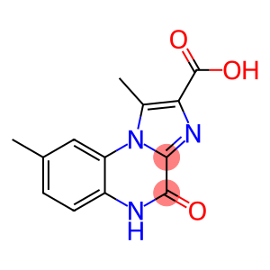 Imidazo[1,2-a]quinoxaline-2-carboxylic acid, 4,5-dihydro-1,8-dimethyl-4-oxo-