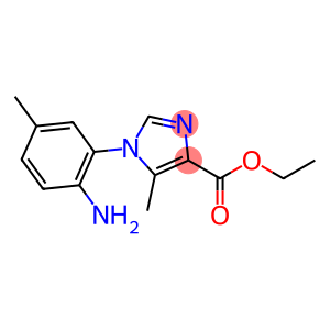 ethyl 1-(2-amino-5-methylphenyl)-5-methyl-1H-imidazole-4-carboxylate