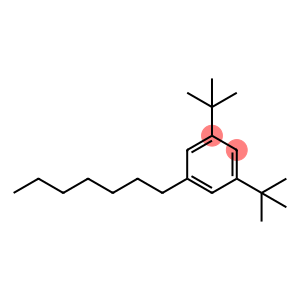 1,3-di-tert-butyl-5-heptylbenzene