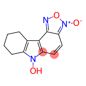 6-HYDROXY-7,8,9,10-TETRAHYDRO-6H-[1,2,5]OXADIAZOLO[4,3-C]CARBAZOL-3-IUM-3-OLATE