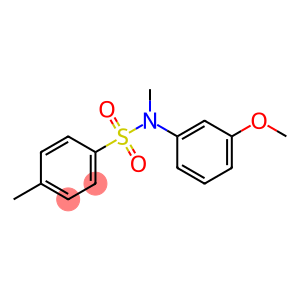 N-(m-methoxyphenyl)-N-methyl-p-toluenesulphonamide