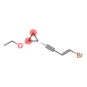 Cyclopropane, 1-(4-bromo-3-buten-1-ynyl)-2-ethoxy-, [1alpha(E),2ba]- (9CI)