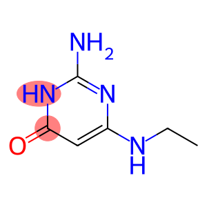 4(1H)-Pyrimidinone, 2-amino-6-(ethylamino)-