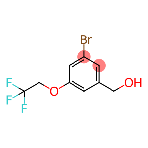 (3-Bromo-5-(2,2,2-trifluoroethoxy)phenyl)methanol