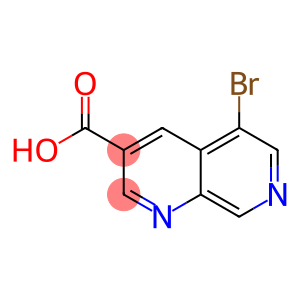 1,7-Naphthyridine-3-carboxylic acid, 5-bromo-