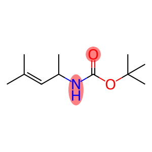 Carbamic acid, N-(1,3-dimethyl-2-buten-1-yl)-, 1,1-dimethylethyl ester