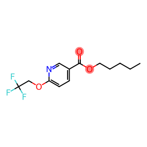 Pentyl 6-(2,2,2-trifluoroethoxy)-3-pyridinecarboxylate