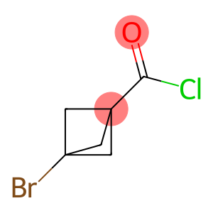 Bicyclo[1.1.1]pentane-1-carbonyl chloride, 3-bromo- (9CI)