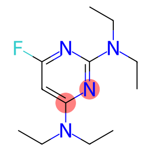 2,4-双(二乙氨基)-6-氟嘧啶