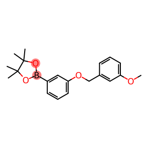 2-(3-((3-methoxybenzyl)oxy)phenyl)-4,4,5,5-tetramethyl-1,3,2-dioxaborolane