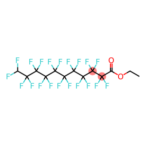 Undecanoic acid, 2,2,3,3,4,4,5,5,6,6,7,7,8,8,9,9,10,10,11,11-eicosafluoro-, ethyl ester