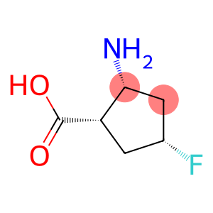 Cyclopentanecarboxylic acid, 2-amino-4-fluoro-, (1alpha,2alpha,4alpha)- (9CI)