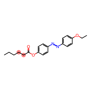 Hexanoic acid 4'-ethoxyazobenzene-4-yl ester