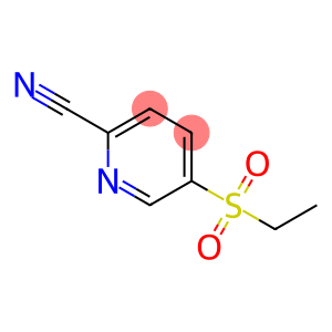 2-Pyridinecarbonitrile, 5-(ethylsulfonyl)-