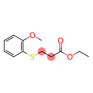 Propanoicacid,3-[(2-methoxyphenyl)thio]-,ethylester