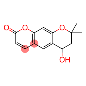 8,8-Dimethyl-6-hydroxy-7,8-dihydro-2H,6H-benzo[1,2-b:5,4-b']dipyran-2-one