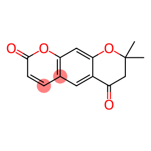 7,8-Dihydro-8,8-dimethyl-2H,6H-benzo[1,2-b:5,4-b']dipyran-2,6-dione