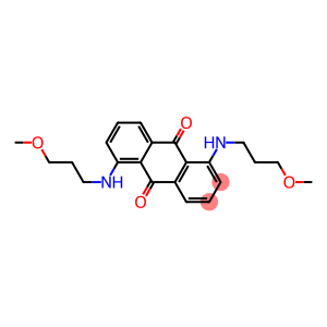 1,5-bis[(3-methyloxypropyl)amino]-9,10-anthracenedione