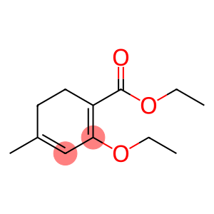 1,3-Cyclohexadiene-1-carboxylic acid, 2-ethoxy-4-methyl-, ethyl ester