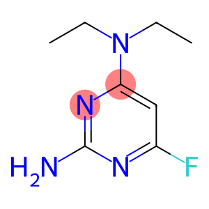 2-AMINO-4-DIETHYLAMINO-6-FLUOROPYRIMIDINE