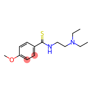 N-[2-(Diethylamino)ethyl]-p-methoxythiobenzamide