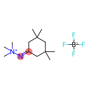 Hydrazinium, 1,1,1-trimethyl-2-(3,3,5,5-tetramethylcyclohexylidene)-, tetrafluoroborate(1-) (1:1)