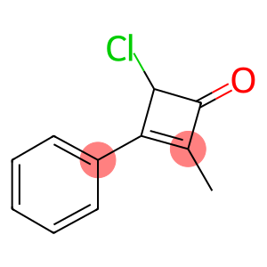 4-CHLORO-2-METHYL-3-PHENYLCYCLOBUT-2-EN-1-ONE