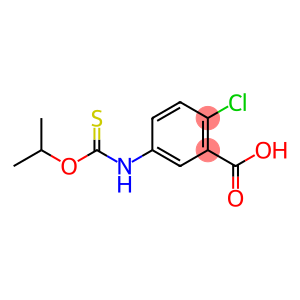 Benzoic acid, 2-chloro-5-[[(1-methylethoxy)thioxomethyl]amino]-