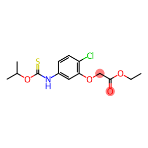 Acetic acid, 2-[2-chloro-5-[[(1-methylethoxy)thioxomethyl]amino]phenoxy]-, ethyl ester