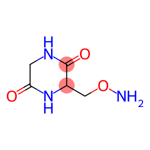 2,5-Piperazinedione,  3-[(aminooxy)methyl]-