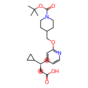 (S)-3-(2-((1-(tert-butoxycarbonyl)piperidin-4-yl)methoxy)pyridin-4-yl)-3-cyclopropylpropanoic acid