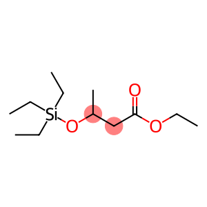 Butanoic acid, 3-[(triethylsilyl)oxy]-, ethyl ester