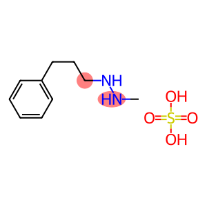 2-methyl-1-(3-phenylpropyl)hydrazine, sulfuric acid