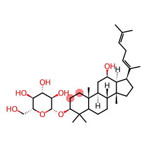 3-O-beta-D-Glucopyranosyldammara-(E)-20(22),24-diene-3beta,12beta-diol