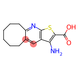 3-AMINO-5,6,7,8,9,10-HEXAHYDROCYCLOOCTA[B]THIENO[3,2-E]PYRIDINE-2-CARBOXYLIC ACID