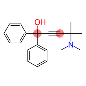 4-(dimethylamino)-4-methyl-1,1-diphenylpent-2-yn-1-ol