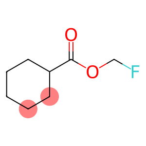 Cyclohexanecarboxylic acid, fluoromethyl ester (9CI)