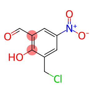 3-Chloromethyl-5-nitrosalicylaldehyde