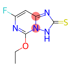 [1,2,4]Triazolo[1,5-c]pyrimidine-2(3H)-thione, 5-ethoxy-7-fluoro-