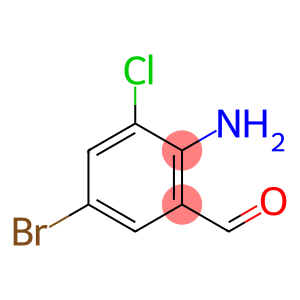 Benzaldehyde, 2-amino-5-bromo-3-chloro-