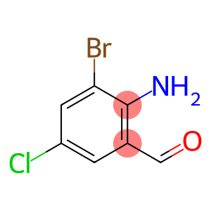 Benzaldehyde, 2-amino-3-bromo-5-chloro-