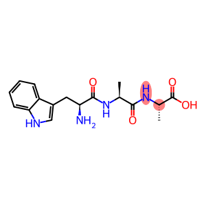 (S)-2-((S)-2-((S)-2-Amino-3-(1H-indol-3-yl)propanamido)propanamido)propanoic acid