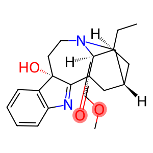 16,17-Didehydro-9,17-dihydro-9α-hydroxyibogamine-18-carboxylic acid methyl ester