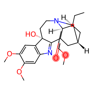 16,17-Didehydro-9,17-dihydro-9α-hydroxy-12,13-dimethoxyibogamine-18-carboxylic acid methyl ester