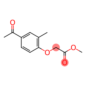 Acetic acid, 2-(4-acetyl-2-methylphenoxy)-, methyl ester