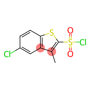 5-氯-3-甲基苯并(B)噻吩-2-磺酰氯
