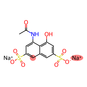 4-Acetamido-5-hydroxy-2,7-naphthalenedisulfonic acid