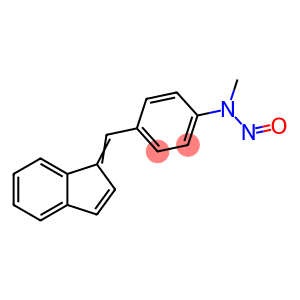 1-(4-N-METHYL-N-NITROSAMINO-BENZYLIDENE)INDENE